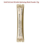 Gold Foil Anti Wrinkle Hydrating Mask Powder 15g sachet for skincare