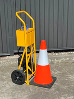 Petrol Station Safety Dip Trolley – Complete with Cup Holder & Lockable Storage