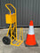 Petrol Station Safety Dip Trolley – Complete with Cup Holder & Lockable Storage