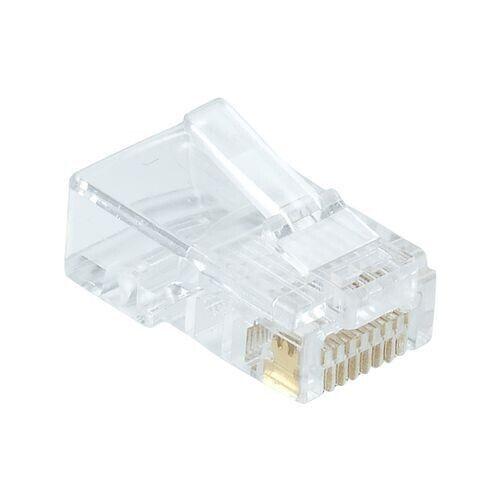 100 pack CAT6 RJ45 8P8C Plug solid crimp plug - Australian Empire Shop