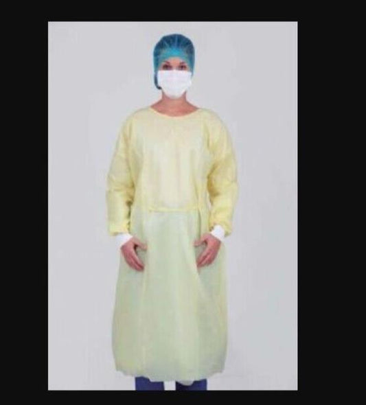 100pk Isolation Gown Clinical Disposable 3A Medical Grade Non Sterile , 20002 - Australian Empire Shop
