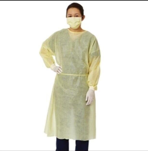 100pk Isolation Gown Clinical Disposable 3A Medical Grade Non Sterile , 20002 - Australian Empire Shop