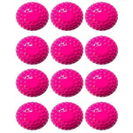 12 Pack bazooka balls Pitching Machine Baseballs,Dimpled Baseballs PINK - Australian Empire Shop