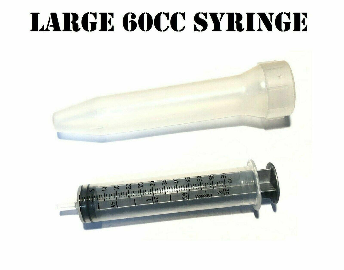 16X Monoject™ Rigid Pack 60mL Syringes without Needles 16 PACK - Australian Empire Shop