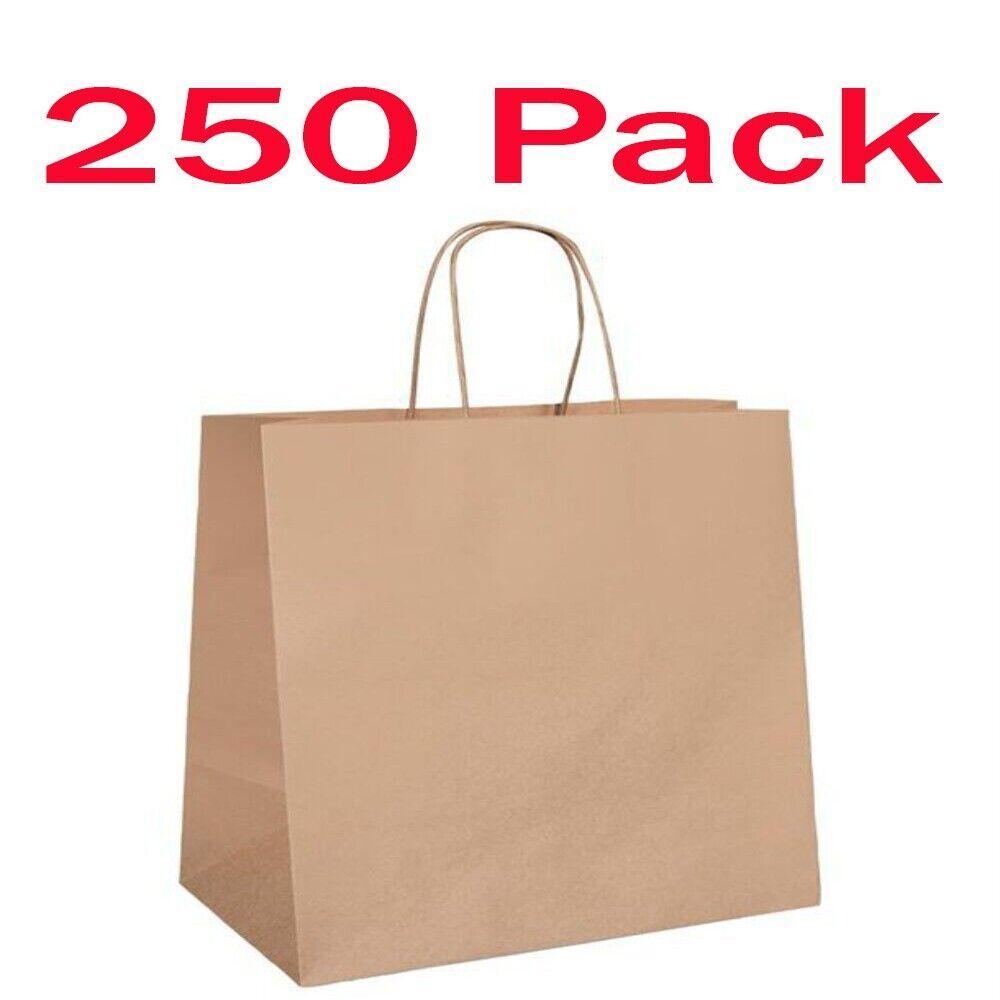 250x Detpak Large Twist Handle Bag Pack of 250 Food Bag Carry Bag - Australian Empire Shop