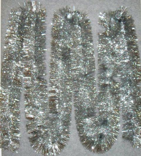 2x 6 Meter Christmas Tinsel Garland Full Luscious Xmas Snow Tips Snowflakes - Australian Empire Shop