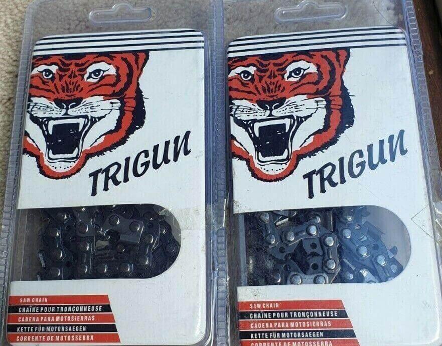 2x Trigun saw Chain Stainless Steel Chain saw Chain, For Cutting Wood - Australian Empire Shop
