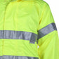 3M Hi Vis Jacket Reflective breathable Zip Workwear Pocket Night High Visibility - Australian Empire Shop