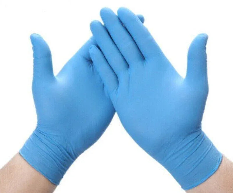960 pcs DISPOSABLE BLUE NITRILE GLOVES (L/XL )POWDER FREE FOOD PREP 480 pairs - Australian Empire Shop