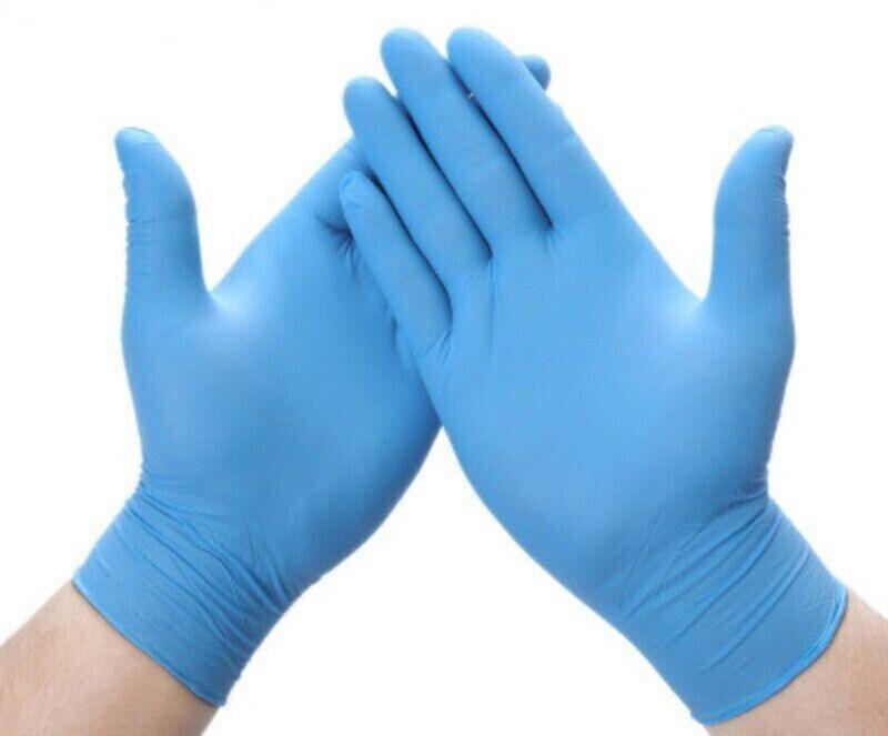 960 pcs DISPOSABLE BLUE NITRILE GLOVES (L/XL )POWDER FREE FOOD PREP 480 pairs - Australian Empire Shop