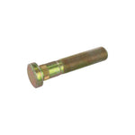 Metal wheel bolt for tractor, threaded with flat head, heavy-duty replacement part