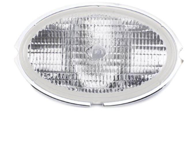 Oval clear tractor lamp lens for work light, suitable for agricultural machinery