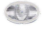 Oval clear tractor lamp lens for work light, suitable for agricultural machinery