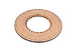 Round metal clutch plate with central teeth for tractor or machinery service kit