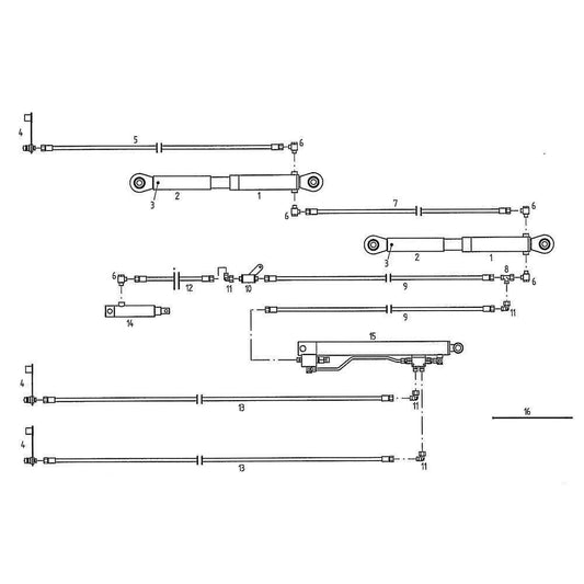 AGCO FEL132237 SLIDER MASSEY FERGUSON Challenger FELLA 132237 GENUINE - Australian Empire Shop