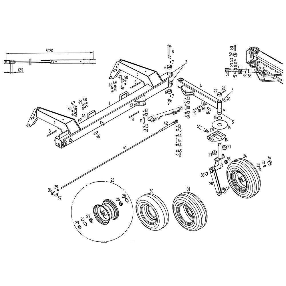 AGCO FELLA 131923 ROLLER MASSEY FERGUSON Challenger FEL131923 GENUINE - Australian Empire Shop