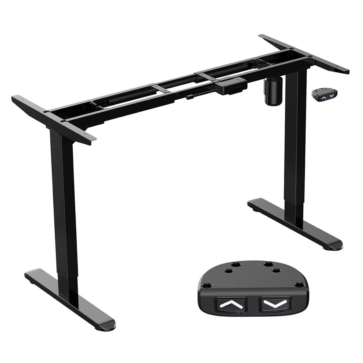 AIMEZO Electric Stand Up Desk Frame Height Adjustable Standing Desk Base Single - Australian Empire Shop