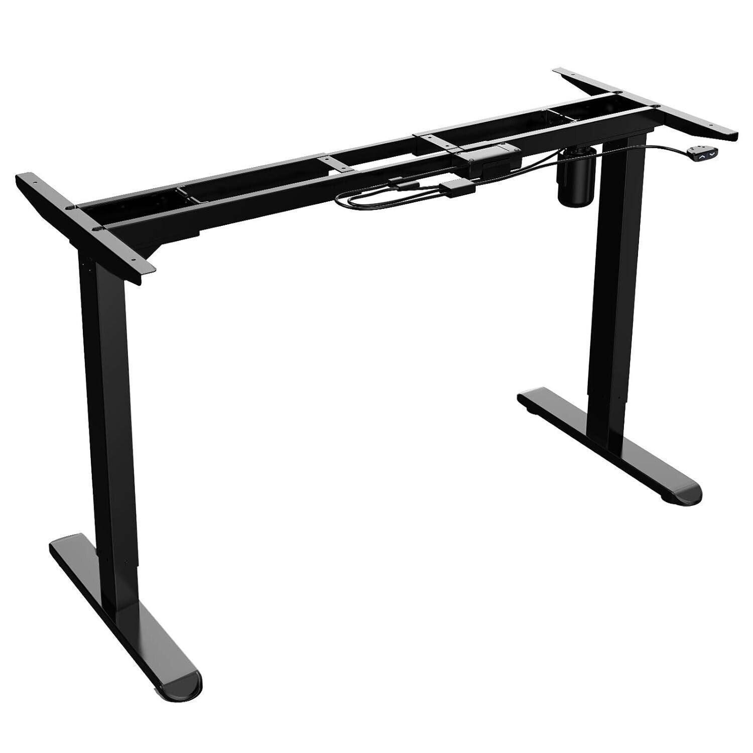 AIMEZO Electric Stand Up Desk Frame Height Adjustable Standing Desk Base Single - Australian Empire Shop