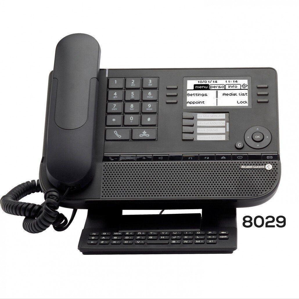 Alcatel Lucent 8029 Digital Premium Desk Phone in Black 3 MONTHS WARRANTY - Australian Empire Shop