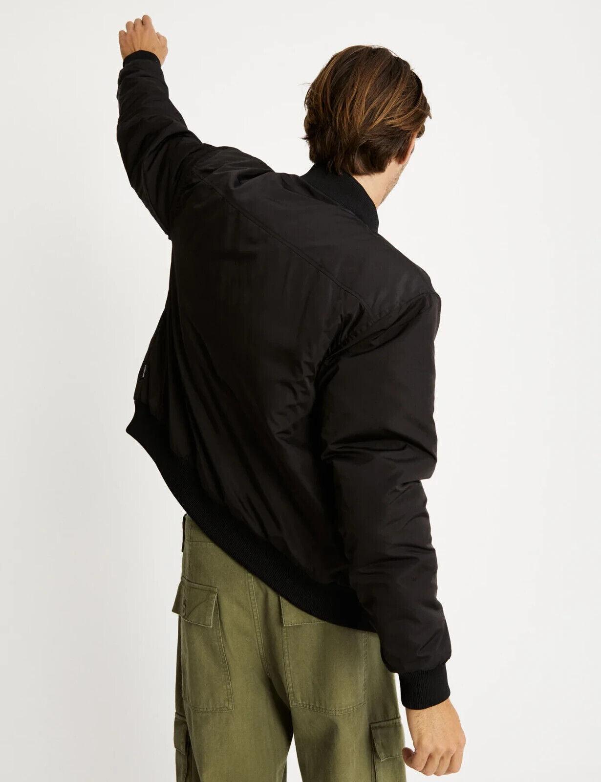 Article One Rowan Bomber Jacket in Black High quality mens Jacket - Australian Empire Shop