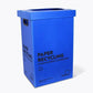 Bins Paper Carboard Recycling Eco Paper Waste Bin ECOBINS +Lids, Office Bin Blue - Australian Empire Shop