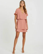 CHANCERY Regan Layered Mini Dress Dress women 's Stylish Formal wear SIZE 8 - Australian Empire Shop