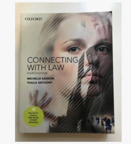 Connecting with Law by Michelle Sanson, Thalia Anthony 2019 - Australian Empire Shop