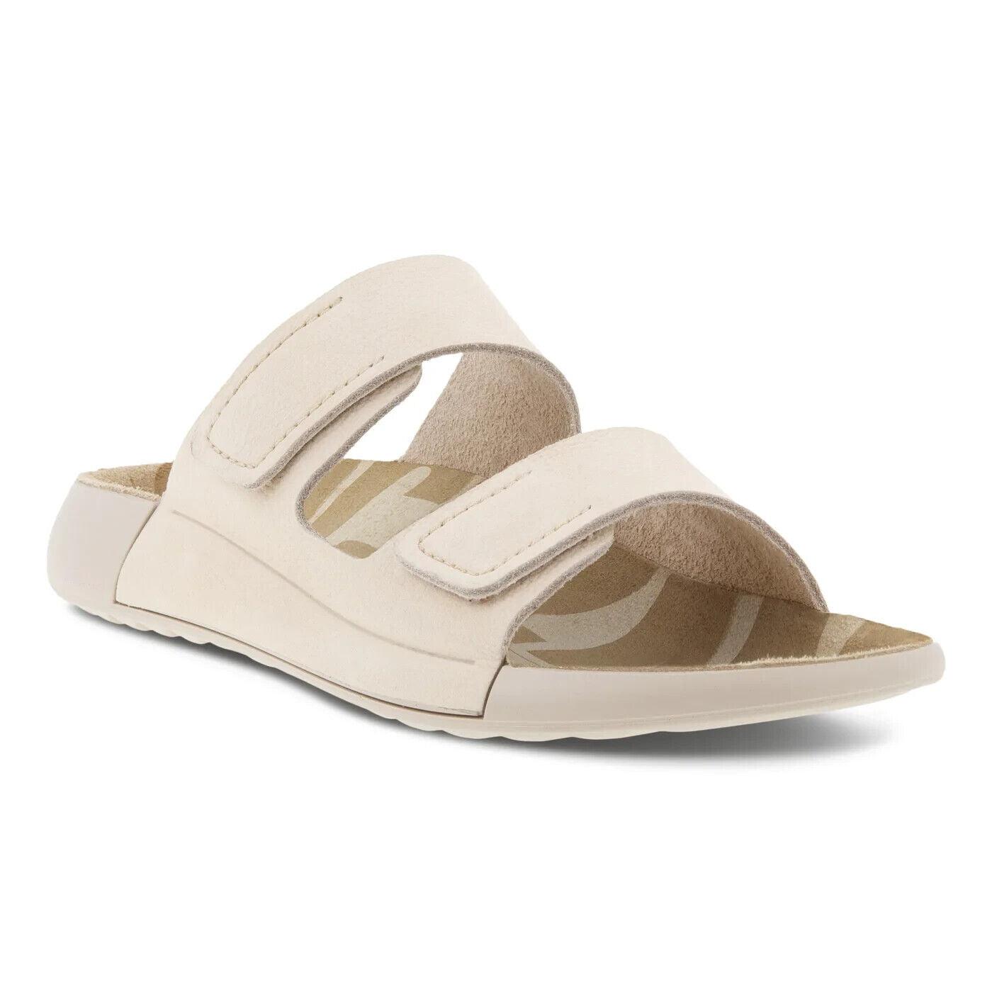 ECCO 2nd Cozmo Flat Sandal - Limestone SIZE UK8-8.5 (US11-11.5) 42 EU - Australian Empire Shop