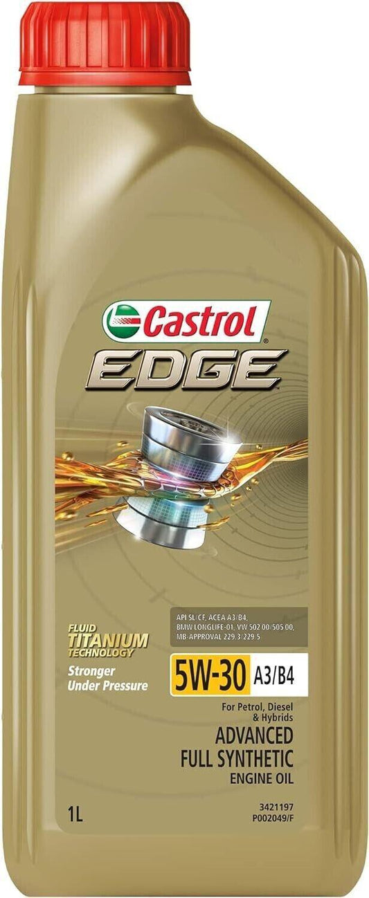 Free Shipping Castrol EDGE Engine Oil - 5W-30, A3/B4, 1 Litre - Australian Empire Shop