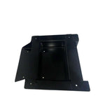 Black metal truck bracket with mounting holes for International Navistar vehicle