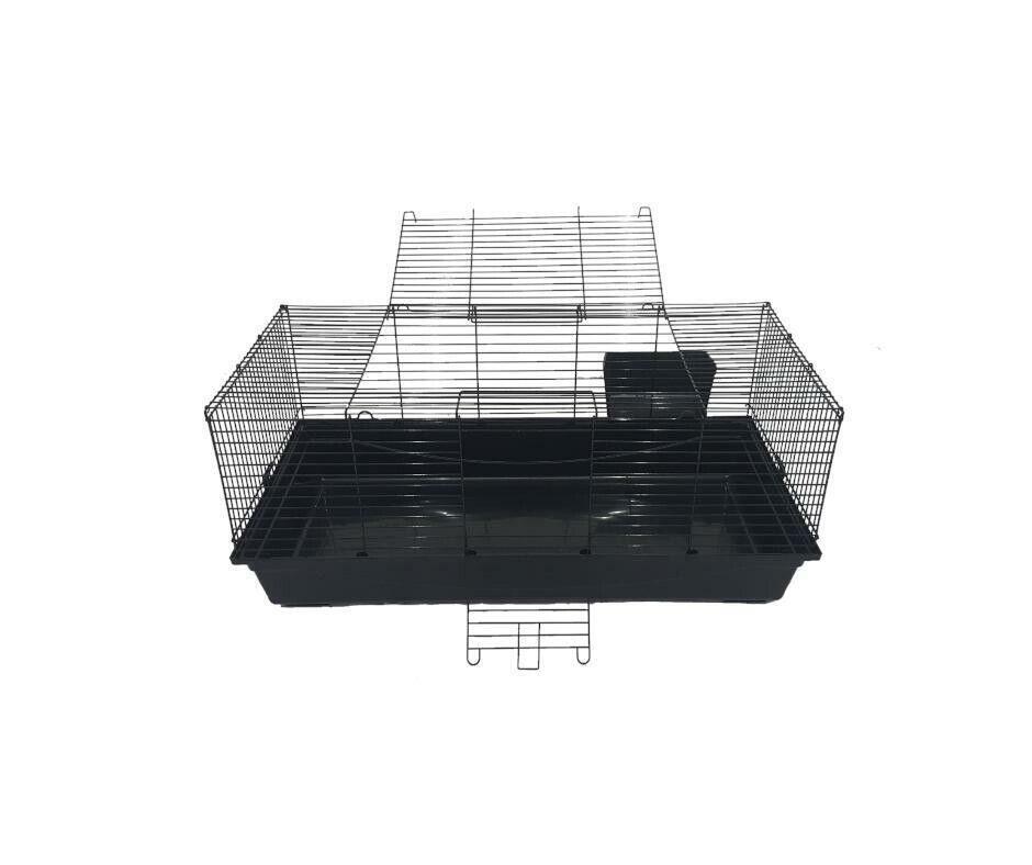 Large 101 x56 x 29 cm Sturdy Indoor Rabbit Guinea Pig cage with metal Wire Top - Australian Empire Shop