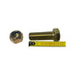 M20 Metric Fine Hex Head Bolt With Hex Nyloc Nut Nylon Insert Lock Nut Gold - Australian Empire Shop