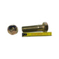 M20 Metric Fine Hex Head Bolt With Hex Nyloc Nut Nylon Insert Lock Nut Gold - Australian Empire Shop