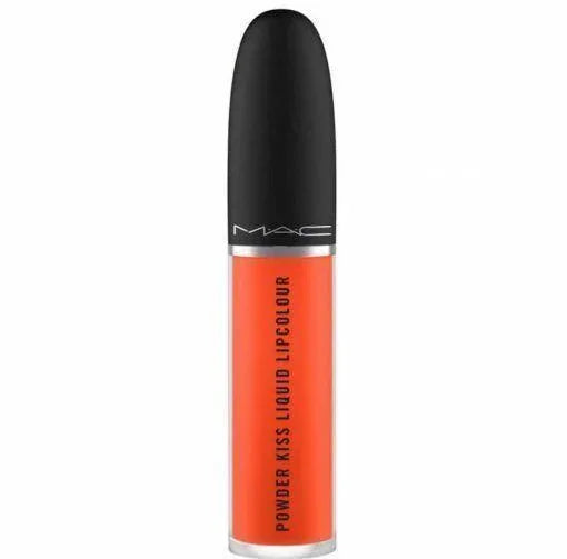 MAC Powder Kiss Liquid Lipcolour - # 991 Devoted To Chili 5ml Lip Color - Australian Empire Shop