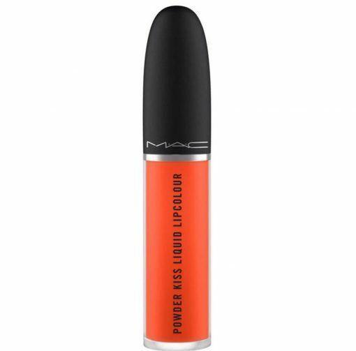 MAC Powder Kiss Liquid Lipcolour - # 991 Devoted To Chili 5ml Lip Color - Australian Empire Shop