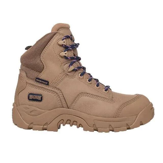 Magnum Precision Max SZ CT WPI Women's Stone Work Boot size 5 US Colour Stone - Australian Empire Shop