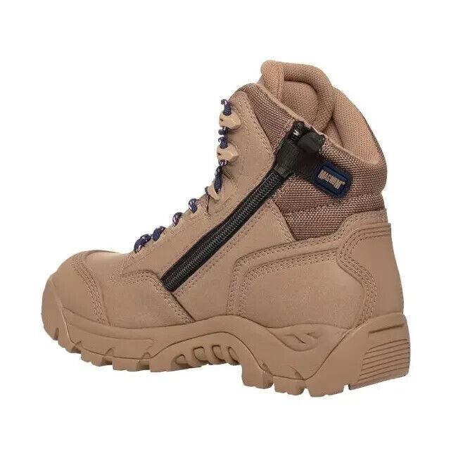 Magnum Precision Max SZ CT WPI Women's Stone Work Boot size 5 US Colour Stone - Australian Empire Shop