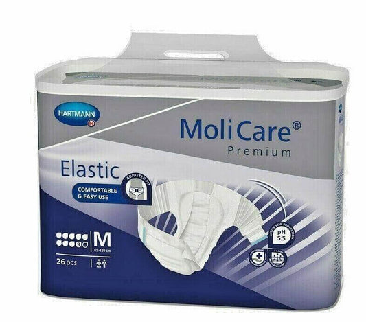 Molicare Premium Elastic Maxi 9 Drops 26 pcs Medium Pants Unisex 85-125cm - Australian Empire Shop