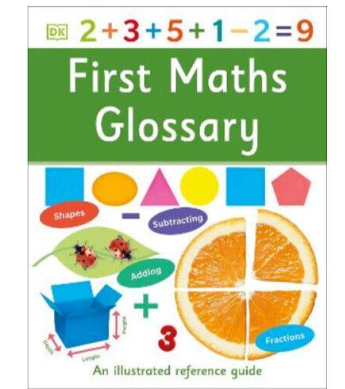 NEW First Maths Glossary by Dorling Kindersley - Australian Empire Shop