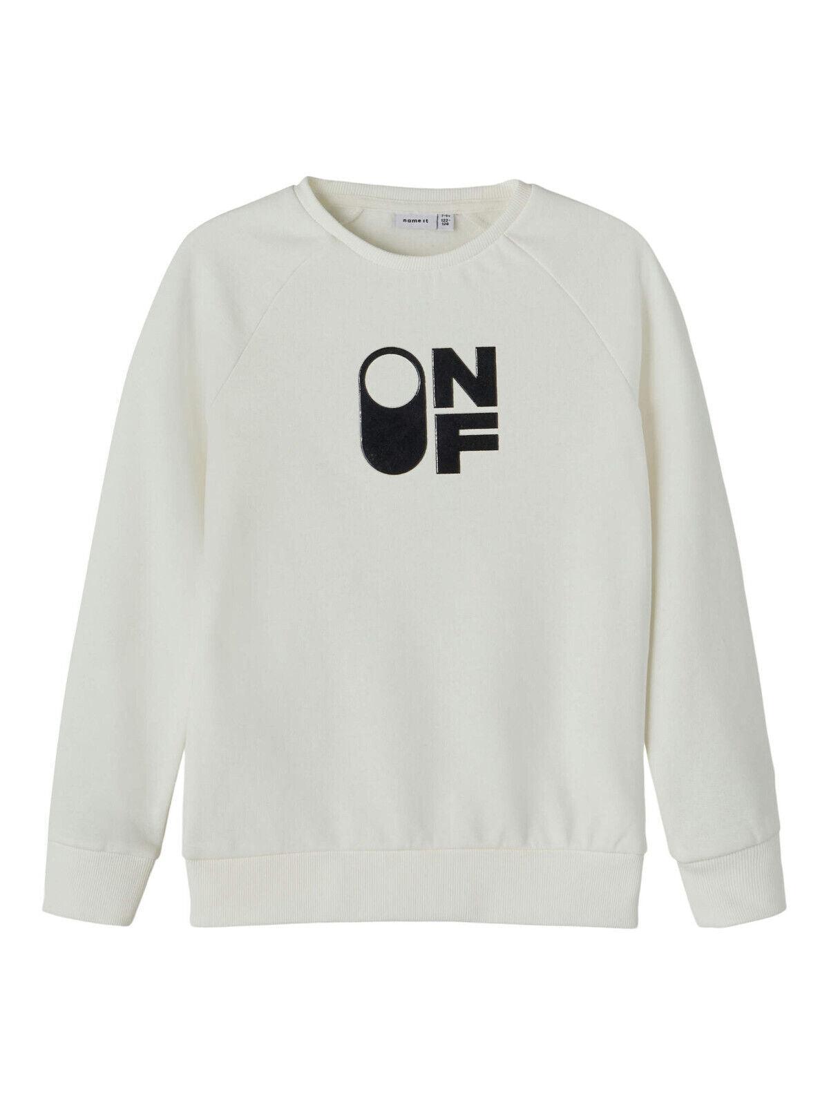 NEW SEASON NAME IT SWEATSHIRT jumper kids 70% Organic Cotton 7-8 years Made Uk - Australian Empire Shop