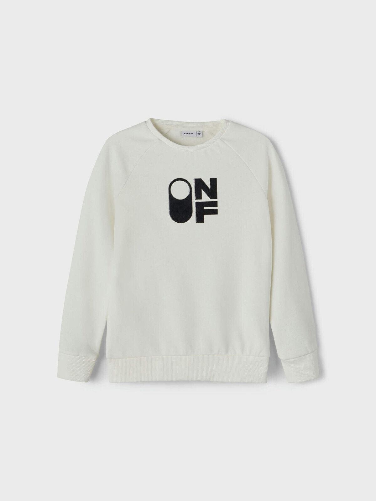 NEW SEASON NAME IT SWEATSHIRT jumper kids 70% Organic Cotton 7-8 years Made Uk - Australian Empire Shop