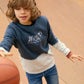 NEW SEASON NAME IT SWEATSHIRT jumper Kids 95% Organic Cotton 9-12 years Made Uk - Australian Empire Shop