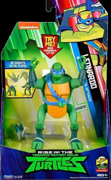 Nickelodeon Teenag Mutant Ninja Turtles Rise Of The TMNT Deluxe Figure Leonardo - Australian Empire Shop