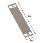 Panduit MMP350-C Marker Plate 304 Stainless Steel Natural (100-Pack) - Australian Empire Shop
