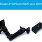 Phone Wall Mount Holder Bracket for iPhone 14 13 12 11 X XR XS,iPhone 8,8 Plus,7 - Australian Empire Shop