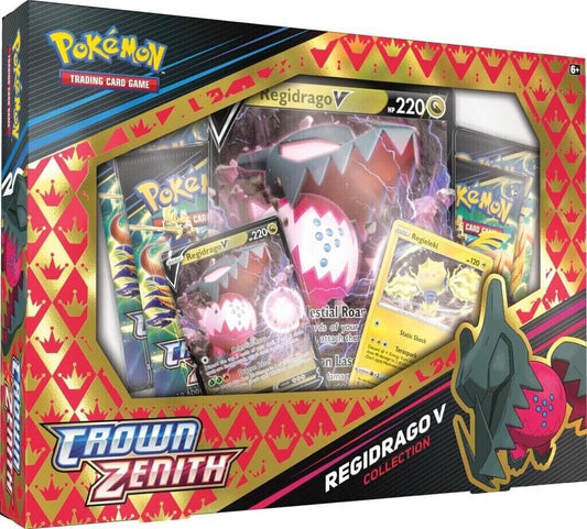 POKEMON TCG Crown Zenith Regidrago V Box ⚡️IN STOCK⚡ POKÉMON Vbox - Australian Empire Shop