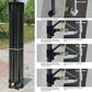 Portable TANT Gazebo 3m x 3m Heavy Duty Steel Frame Side Wall Waterproof Camping - Australian Empire Shop