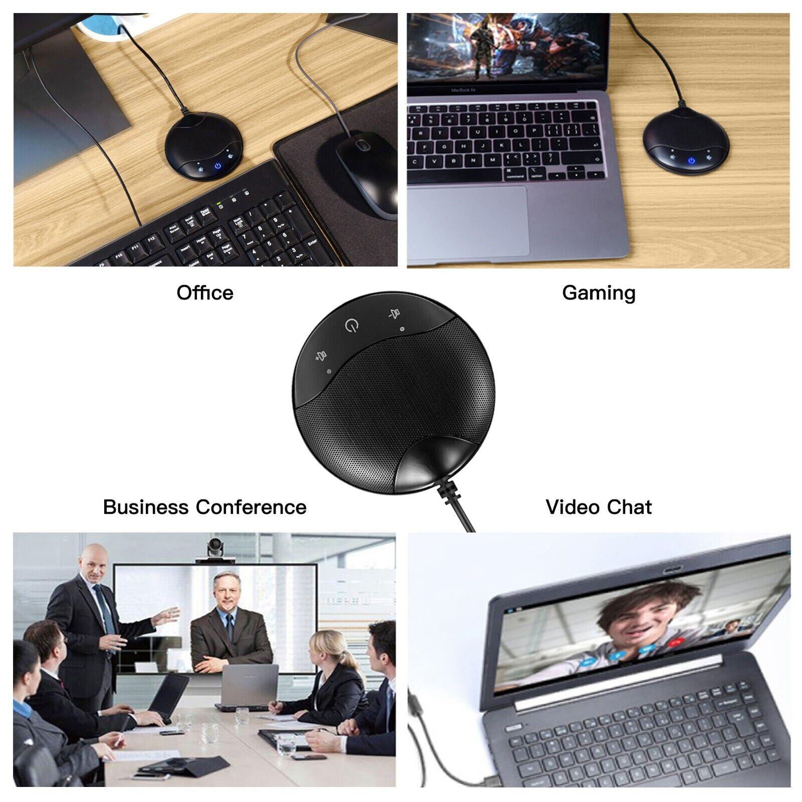 Portable USB Conference Microphone 360° Omnidirectional Condenser Mic with U9P7 - Australian Empire Shop