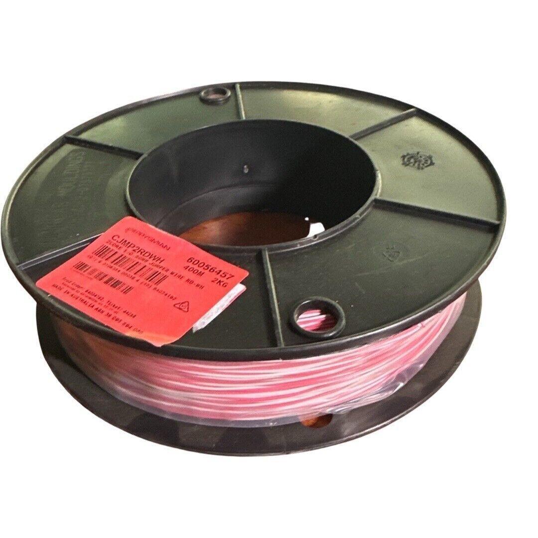 PRYSMIAN 1 ROLL 400m (2Kg) JUMPER WIRE RD-WH 2 CORE 0.50mm Red or Green - Australian Empire Shop
