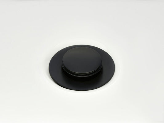 Raymor Pop-Up Plug Waste w/Hair Catcher Basin Push Plug Drain 32mm Matte Black - Australian Empire Shop